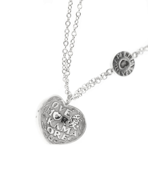 BRACCIALE PENDENTE CUORE 11.5 CM AR PASQ. BRUNI BRACC CUORE ARG