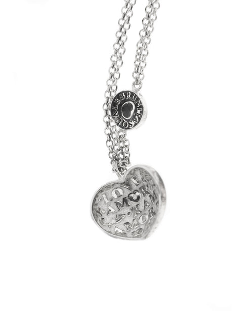 BRACCIALE PENDENTE CUORE 11 CM AR PASQ. BRUNI BR4