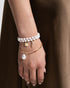 BRACCIALE PERLA E ZIRCONI MILKY ROSA CBLBR07C1