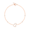BRACCIALE PETITE WULU IN ORO ROSA 18 CARATI CON DIAMANTI WUBPT16RGDI