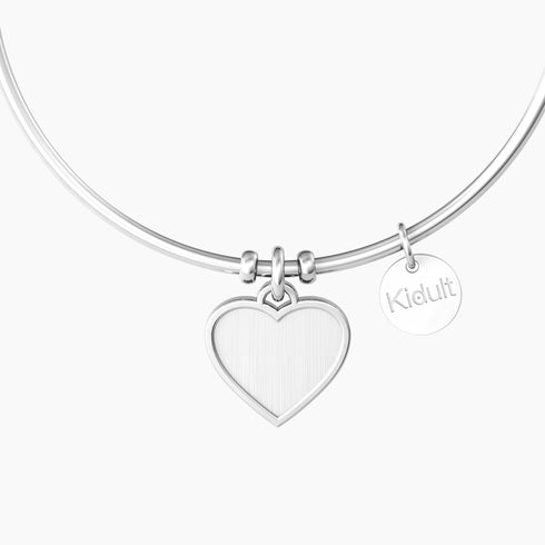 BRACCIALE RIGIDO CON CIONDOLO E FRASE TI VOGLIO BENE 732076