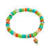 BRACCIALE RONDELLE ARGENTO DORATO & PLASTICA RICICLATA DBC5003RONDEVERAG