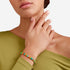 BRACCIALE RONDELLE ARGENTO DORATO & PLASTICA RICICLATA DBC5003RONDEVERAG