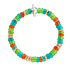 BRACCIALE RONDELLE ARGENTO DORATO & PLASTICA RICICLATA DBC5003RONDEVERAG