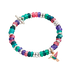 BRACCIALE RONDELLE ARGENTO & PLASTICA RICICLATA DBC5004RONDEVI0AG