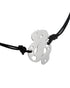 BRACCIALE SERPENDE AR CON CORDINO PASQ. BRUNI A131B14