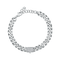 BRACCIALE SMALL CHAIN EYELIGHT TAG WHITE CRYSTALS PAVÈ J19AUW14