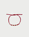 BRACCIALE SOFT CORD RONDELLE BORDEAUX CBLBRTS4C10