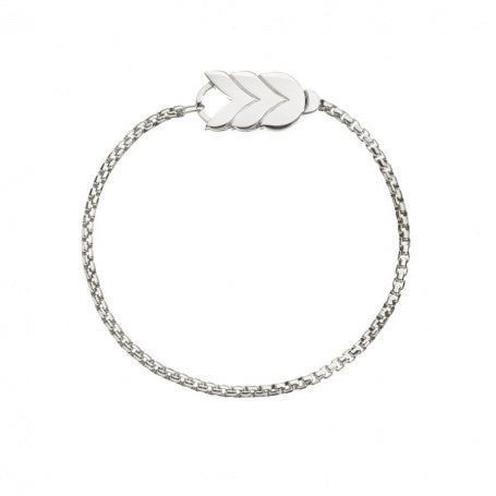 BRACCIALE SPIGA GRANDE QUERIOT IN ARGENTO B18A00SPG