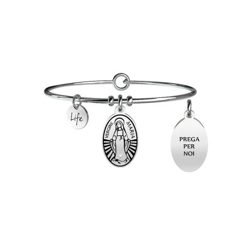 BRACCIALE SPIRITUALITY MARIA VERGINE PROTEZIONE ARGENTO 731060