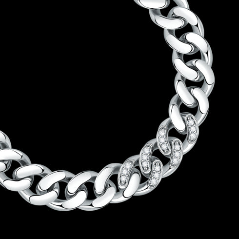 BRACCIALE STANDARD CHAIN WHITE CRYSTALS J19AUW18