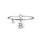 BRACCIALE SYMBOLS INIZIALE LETTERA R ARGENTO E ROSE GOLD 731014R 231555R