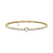 BRACCIALE TENNIS DIAMOND HEART WHITE HEART STONE GOLD J19AUV17