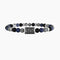BRACCIALE UOMO CON CHARM E PIETRE COLORATE 732189