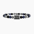 BRACCIALE UOMO CON CHARM E PIETRE COLORATE 732189