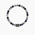 BRACCIALE UOMO CON CHARM E PIETRE COLORATE 732189