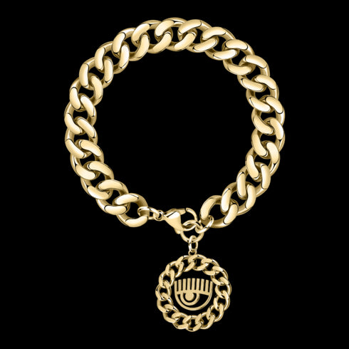 BRACCIALE WITH EYE CHAIN CHARM J19AUW37