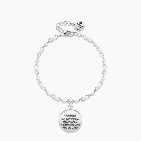 BRACCIALI CON CIONDOLO PRENDI UN SORRISO ... GANDHI 731887