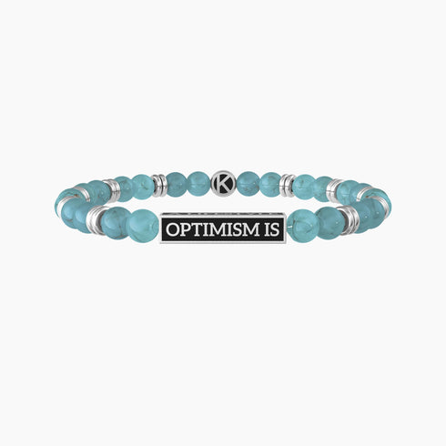 BRACCIALI ELASTICI OPTIMISM IS A LIFESTYLE 732046