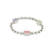 Bracelet in sterling silver and colored enamel with Interlocking G details YBA753442001