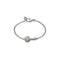 Bracelet in sterling silver with Double G and key charm YBA632207002