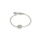 Bracelet in sterling silver with Double G charm YBA770756001