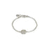 Bracelet in sterling silver with Double G charm YBA770756001