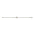 Bracelet in sterling silver with Double G charm YBA770756001