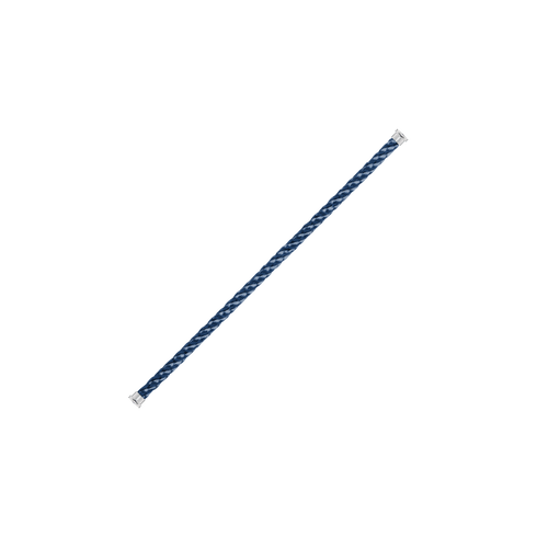 CABLE IN ACCIAIO INOSSIDABILE DENIM CON ESTREMITA\' IN ACCIAIO , MODELLO LARGE 6B0117