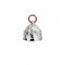 CAMPANELLA A INTRECCIO IN ARGENTO CIVITA BY QUERIOT F12O02CIN