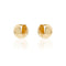 CERCHIETTI BOMBATI IN ARGENTO DORATO BOULE 6437