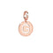 CHARM CON INIZIALE PENDENTE INCISA BWLPRG07