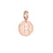 CHARM CON INIZIALE PENDENTE INCISA BWLPRR18