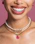 CHARM CUORE ROSA CBLCN85