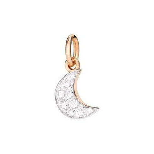 DODO MOON CHARM WHITE DIAMONDS DMB6006MOONSDB09R