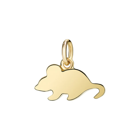 CHARM TOPO GRANDE IN ORO GIALLO DMA2007MOUSL000OG