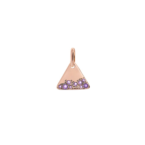 CHARM TRIANGOLO DI AMETISTE DMB7016TAGAS0OI9R