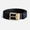 CINTURA REVERSIBILE IN PELLE BLU NOTTE/NERA DA 35 MM 199099