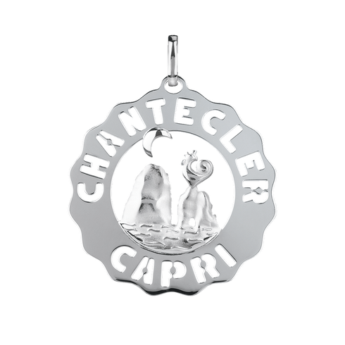 CIONDOLO ET VOILÀ LOGO CHANTECLER ARGENTO C.38908