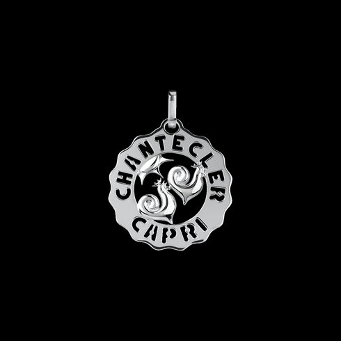 CIONDOLO ET VOILÀ LOGO CHANTECLER ARGENTO C.38913