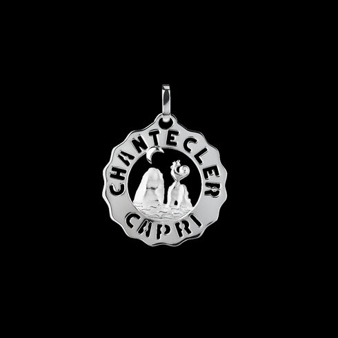 CIONDOLO ET VOILÀ LOGO CHANTECLER ARGENTO C.38912