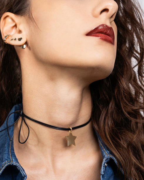 CIONDOLO MEDIUM SYMBOL QUADRIFOGLIO SENZA INCISIONE CN030M1QUADAU