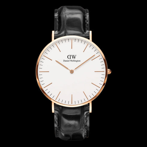 CLASSIC READING 40MM IN ORO ROSA | DW DW00100041
