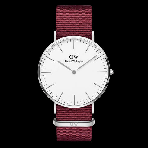 CLASSIC ROSELYN ARGENTO/BIANCO 40MM | DANIEL WELLINGTON DW00100272
