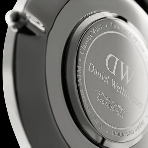 CLASSIC ROSELYN ARGENTO/BIANCO 40MM | DANIEL WELLINGTON DW00100272