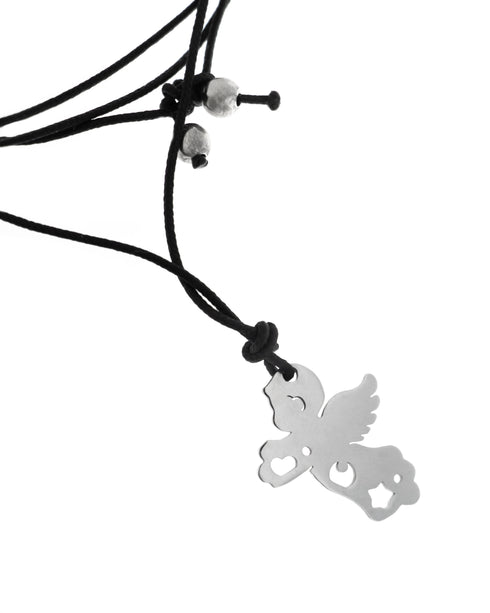 COLLANA ANGELO AR CON CORDINO PASQ. BRUNI A131N20