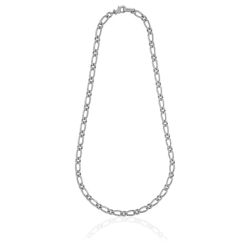 COLLANA CATENA GRUMETTA E FIGARO 2517