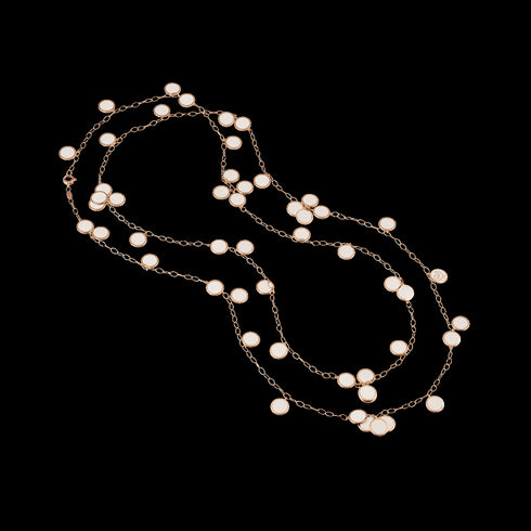 COLLANA PAILLETTES ORO C.34105