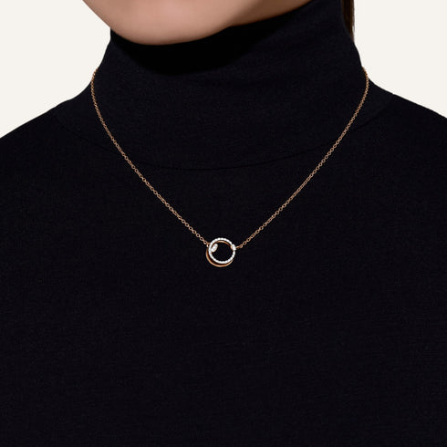 COLLANA CON PENDENTE POMELLATO TOGETHER PCC5013O7WHRDB000