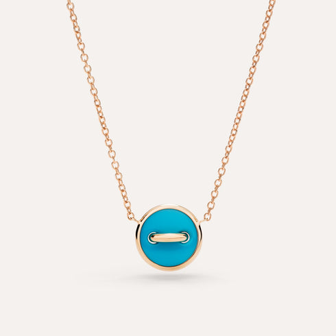 COLLANA CON PENDENTE REVERSIBILE POM POM DOT PCC5031O7WHRDB0TU